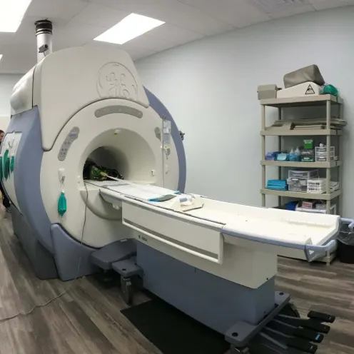 A diagnostic imaging machine at Specialists in Companion Animal Neurology Clearwater